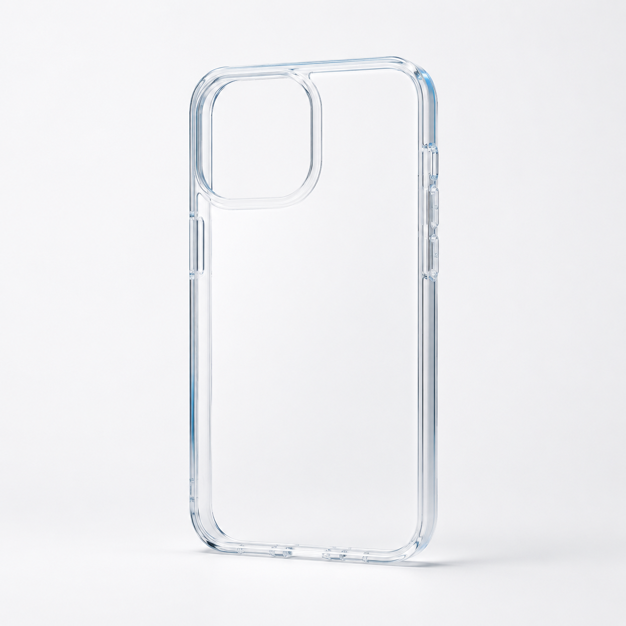 Minimal clear phone case concept