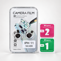 iPhone 11 Camera Lens Protector Glass – 9H + Wipes