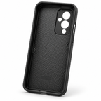 OnePlus 9 case interior with textured lining and raised protective edges